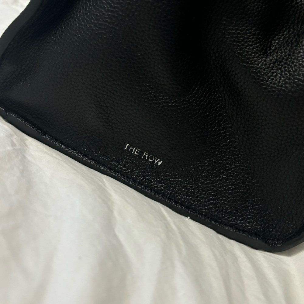 The Row Replica Black Leather Shoulder Bag - Picture 9 of 16